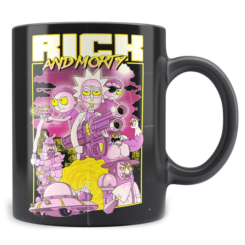 Imagen 2 - Taza Retro Poster Rick And Morty