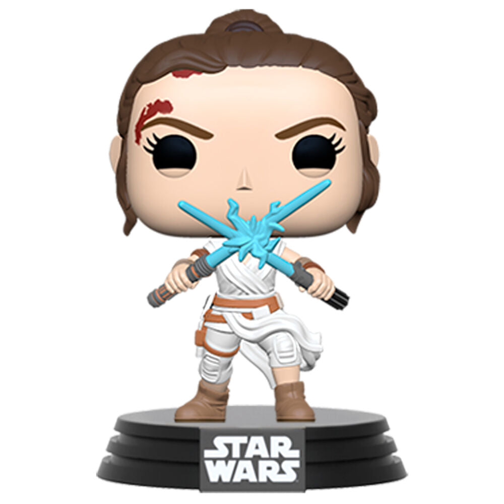 Imagen de Figura Pop Star Wars The Rise Of Skywalker Rey With Light Sabers parte de nuestra colección en Espadas y más, sitio oficial.