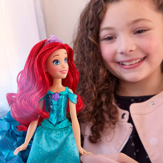 Imagen de Muñeca Brillo Real Ariel La Sirenita Disney parte de nuestra colección en Espadas y más, sitio oficial.
