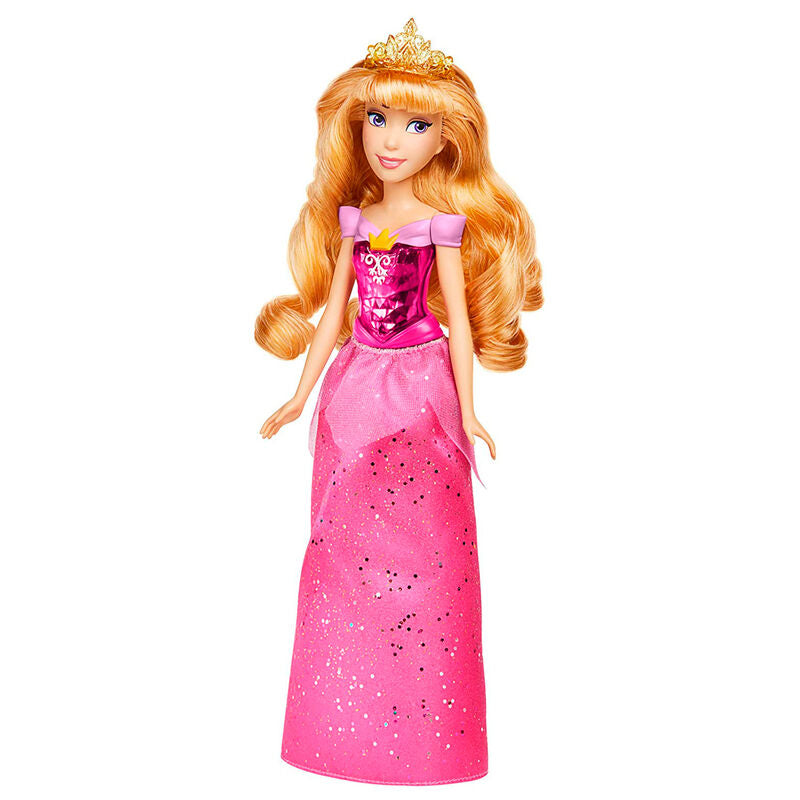 Imagen de Muñeca Brillo Real Aurora La Bella Durmiente Disney parte de nuestra colección en Espadas y más, sitio oficial.