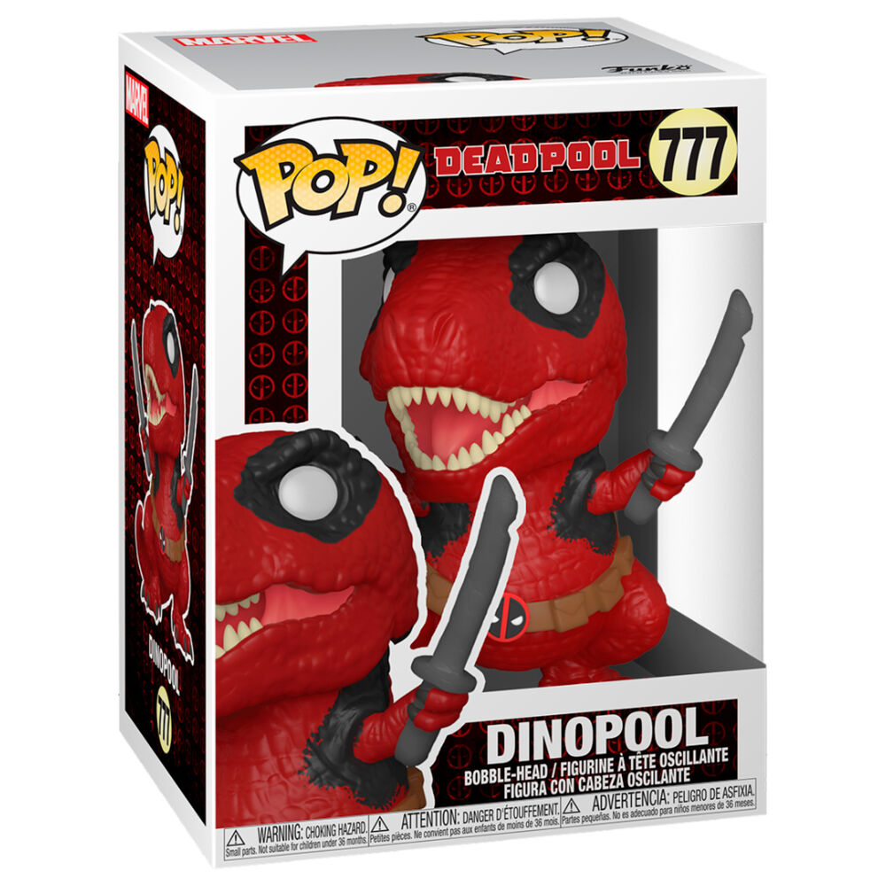 Imagen 3 - Figura Pop Marvel Deadpool 30Th Dinopool
