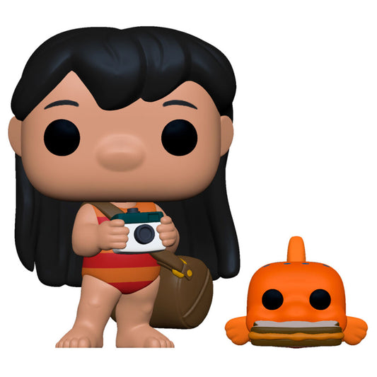 Imagen 2 de Figura Pop Disney Lilo And Stitch Lilo With Pudge