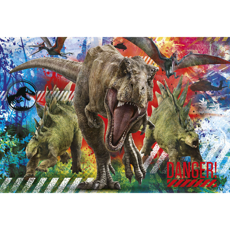 Imagen 1 - Puzzle Maxi Jurassic World 60Pzs