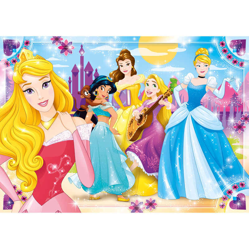 Imagen 1 - Puzzle Maxi Princesas Disney 104Pzs