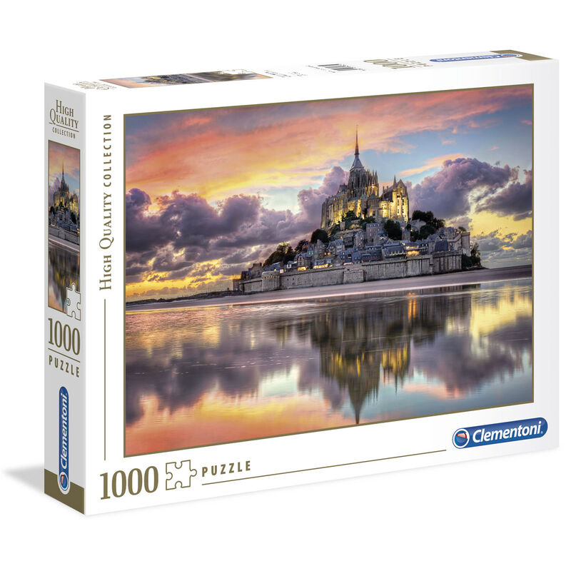 Imagen de Puzzle Le Magnifique Mont Saint-Michel 1000Pzs parte de nuestra colección en Espadas y más, sitio oficial.