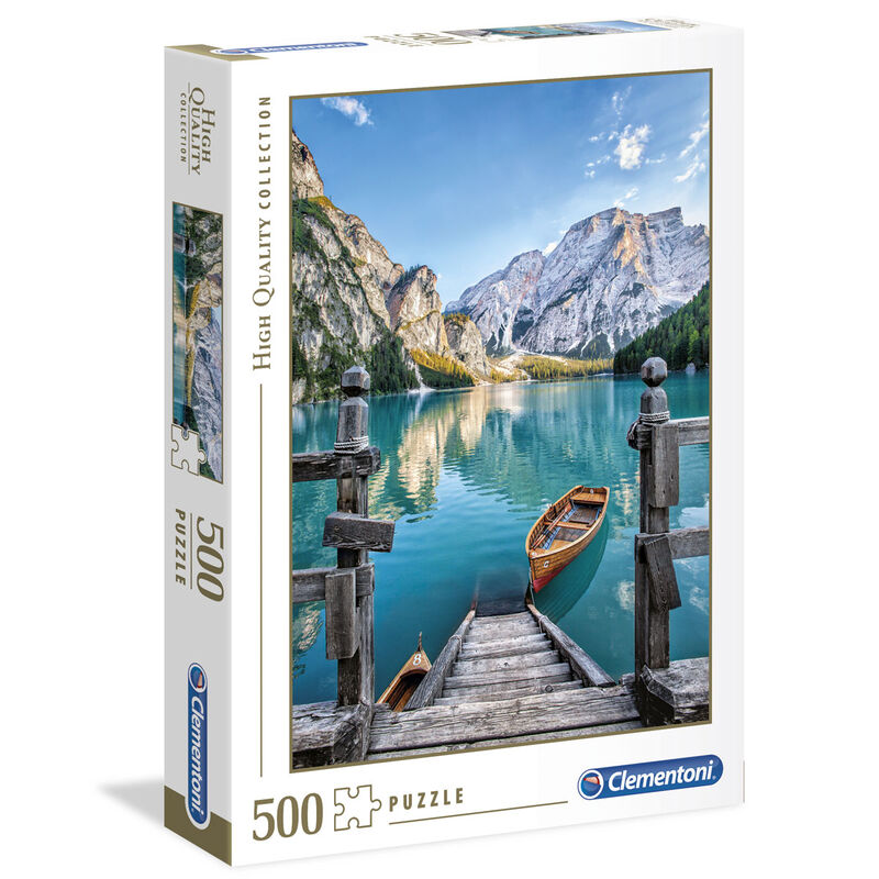 Imagen de Puzzle Lago Braies 500Pzs parte de nuestra colección en Espadas y más, sitio oficial.