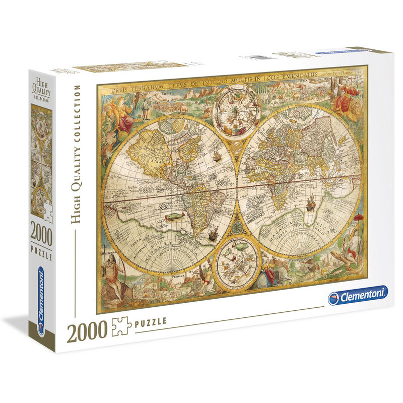 Imagen 2 - Puzzle Mapa Antiguo 2000Pzs