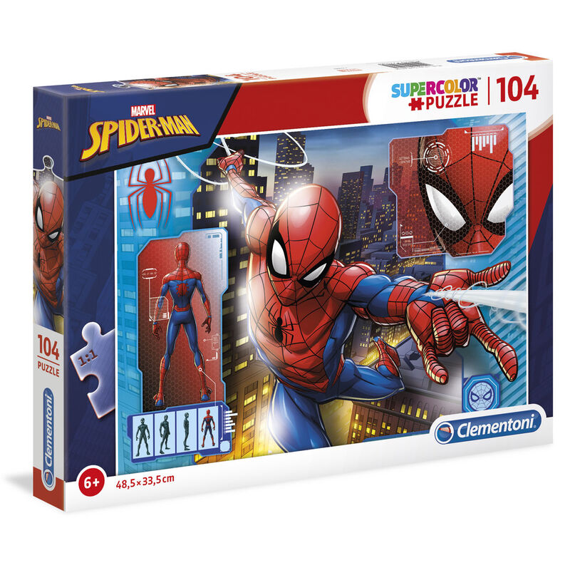 Imagen 2 - Puzzle Spiderman Marvel 104Pzs