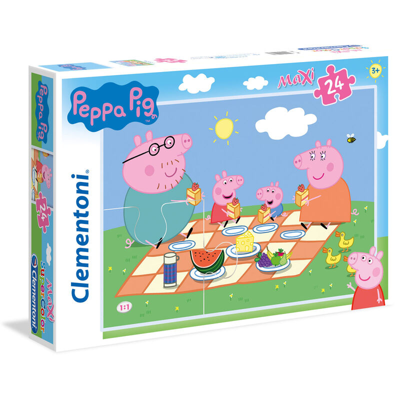 Imagen 1 - Puzzle Maxi Peppa Pig 24Pzs