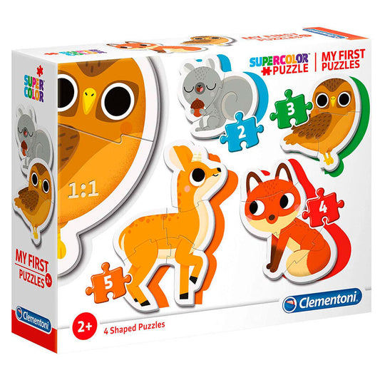 Imagen 2 - Puzzle My First Puzzle Animales Del Bosque 2-3-4-5Pzs