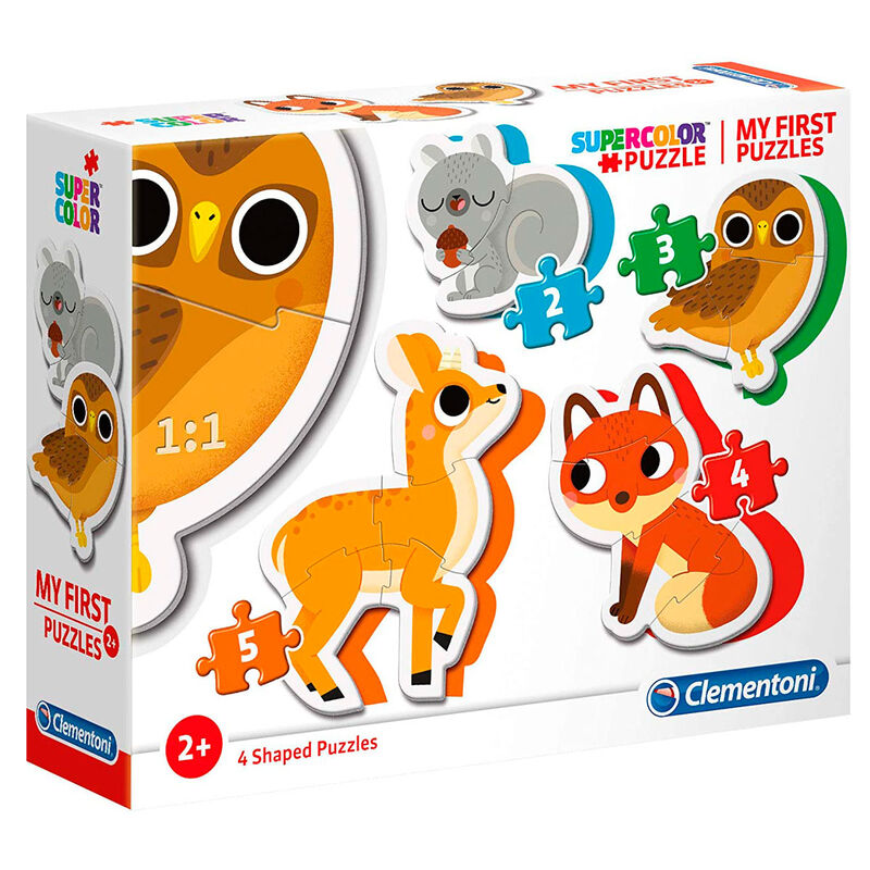 Imagen 2 - Puzzle My First Puzzle Animales Del Bosque 2-3-4-5Pzs