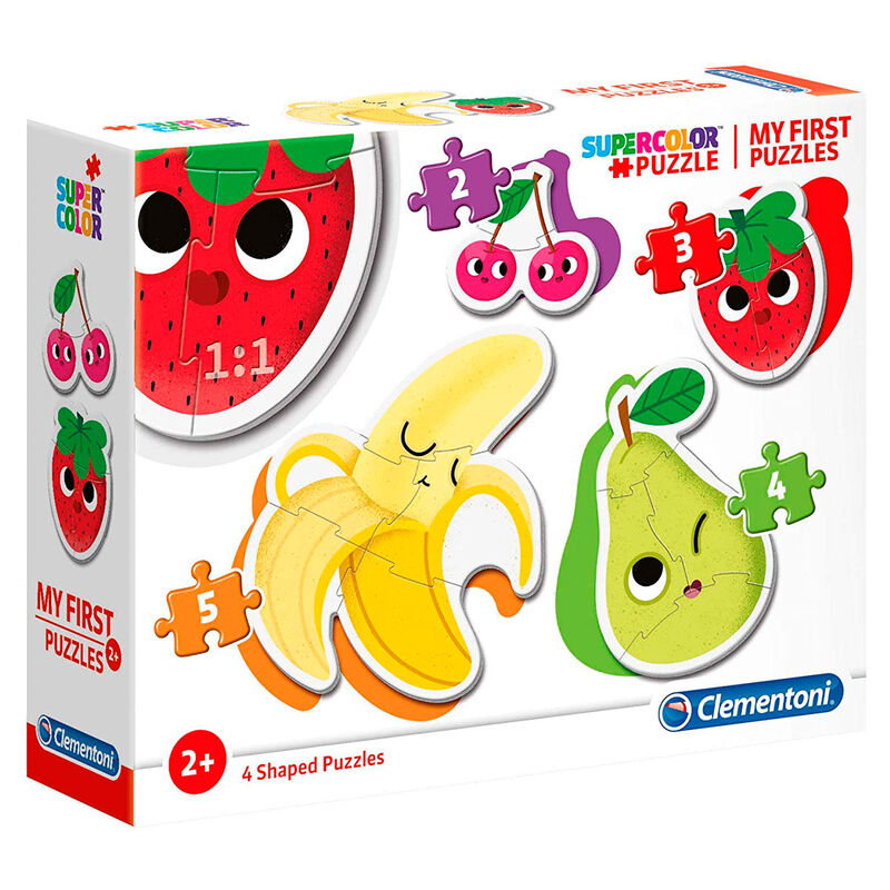 Imagen 2 - Puzzle My First Puzzle Frutas 2-3-4-5Pzs