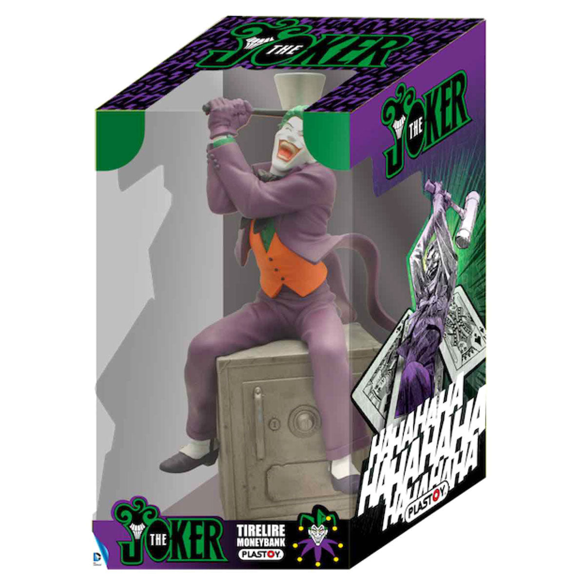 Imagen 2 - Figura Hucha Joker Caja Fuerte Dc Comics