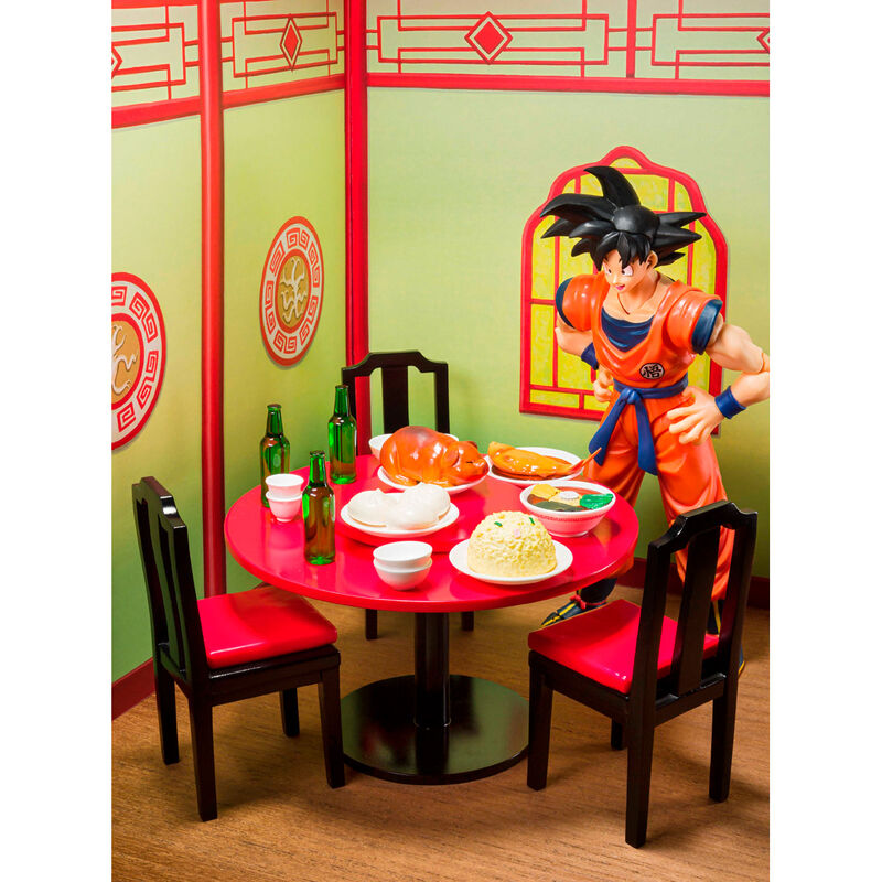 Imagen de Set Restaurante Harahachibunme Dragon Ball Z 20Cm parte de nuestra colección en Espadas y más, sitio oficial.