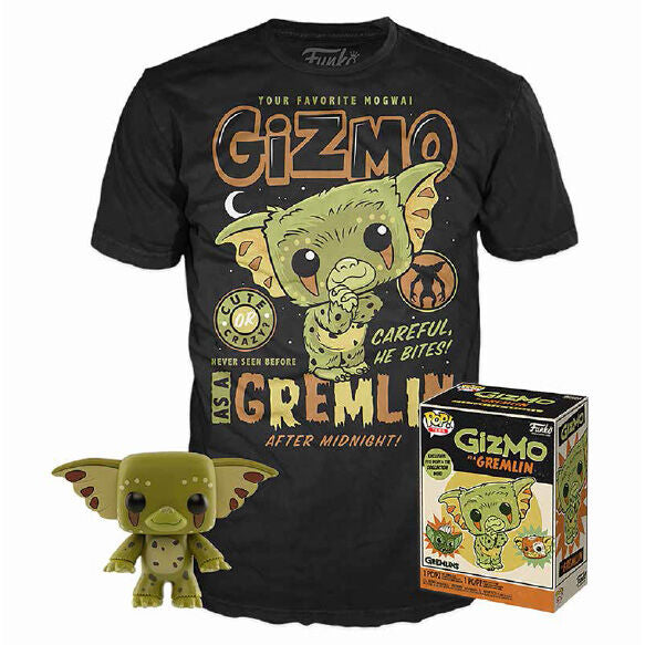 Imagen 1 - Set Figura Pop & Tee Gremlins Gizmo Exclusive