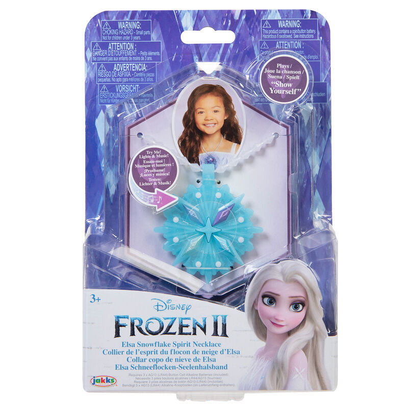 Imagen 5 - Colgante Elsa Frozen 2 Disney Luz Y Sonido