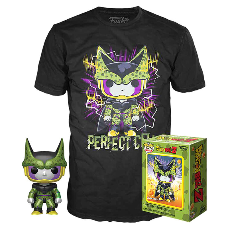 Imagen 1 - Set Figura Pop & Tee Dragon Ball Z Perfect Cell S