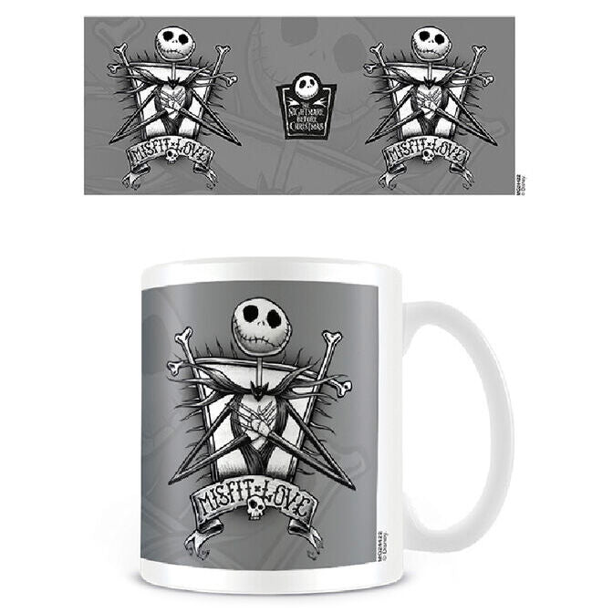 Imagen 1 de Taza Misfit Love Pesadilla Antes De Navidad Disney