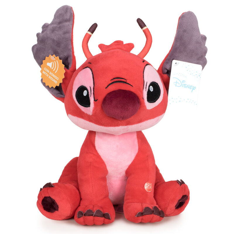 Imagen 1 - Peluche Leroy Stitch Disney Soft Sonido 20Cm