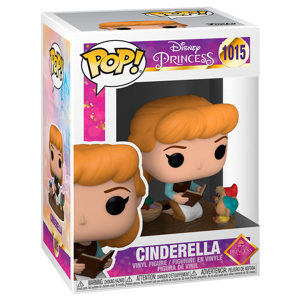 Imagen de Figura Pop Disney Ultimate Princess Cenicienta parte de nuestra colección en Espadas y más, sitio oficial.