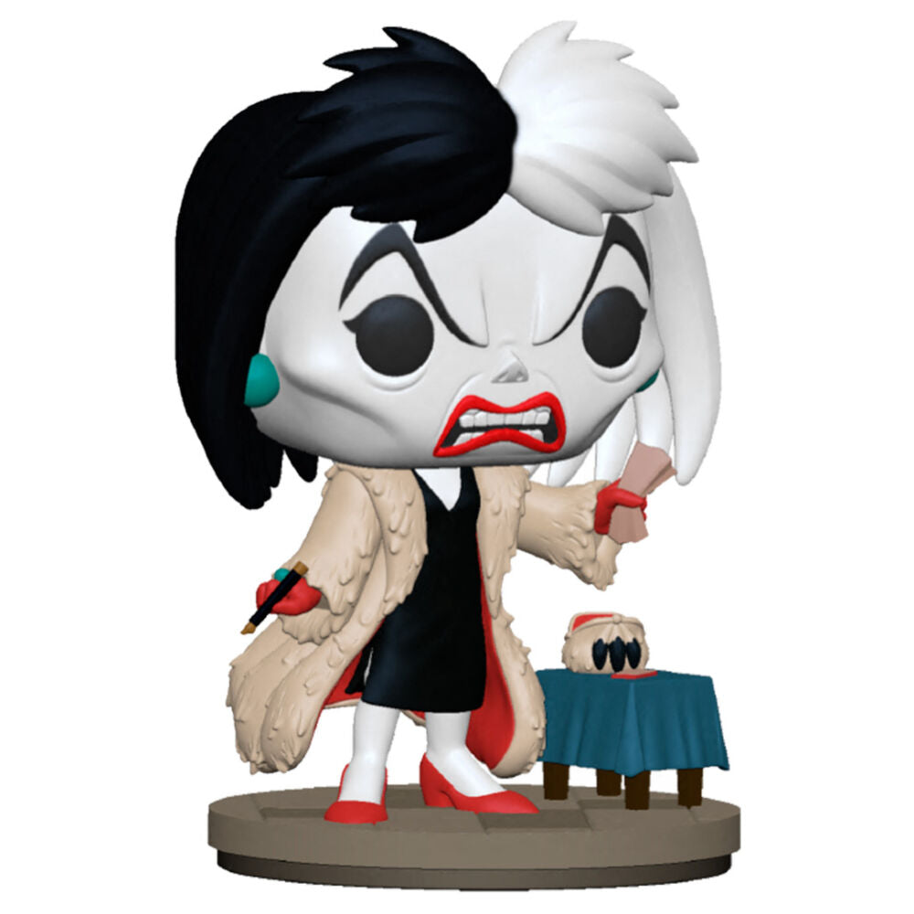 Imagen de Figura Pop Disney Villains Cruella De Vil parte de nuestra colección en Espadas y más, sitio oficial.