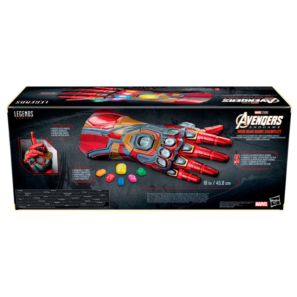 Imagen de Nano Guantele Electronico Iron Man Vengadores Avengers Marvel parte de nuestra colección en Espadas y más, sitio oficial.