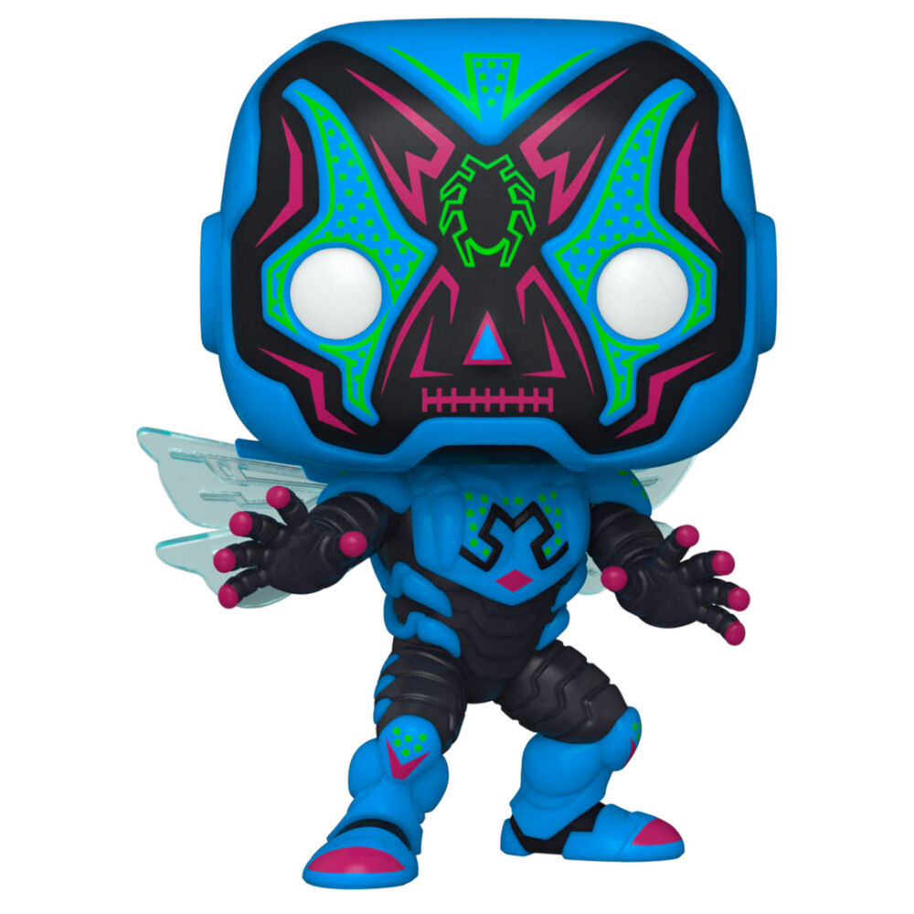 Imagen de Figura Pop Dia De Los Dc Blue Beetle parte de nuestra colección en Espadas y más, sitio oficial.
