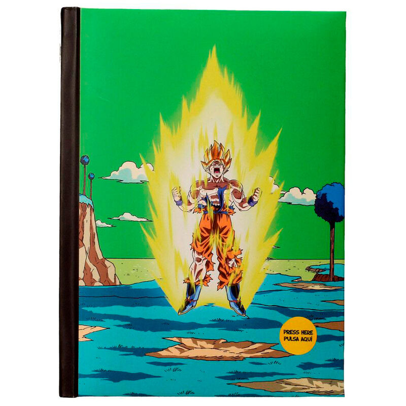 Imagen 1 - Cuaderno A5 Namek Final Battle Dragon Ball Z Con Luz