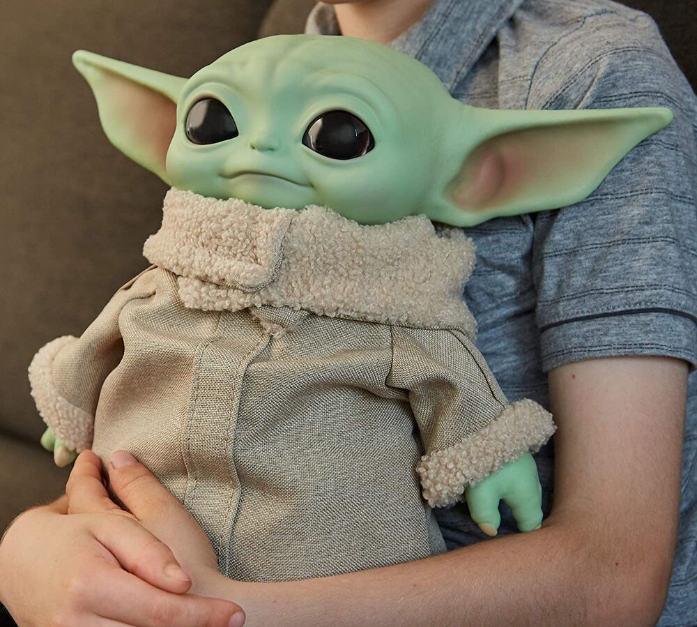 Imagen de Peluche Yoda The Child Mandalorian Star Wars 28Cm parte de nuestra colección en Espadas y más, sitio oficial.
