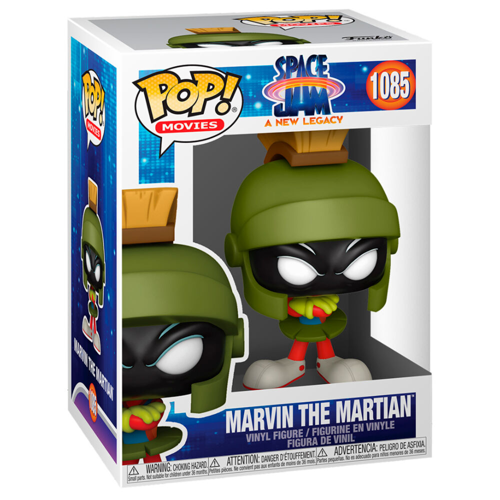 Imagen de Figura Pop Space Jam 2 Marvin The Martian parte de nuestra colección en Espadas y más, sitio oficial.