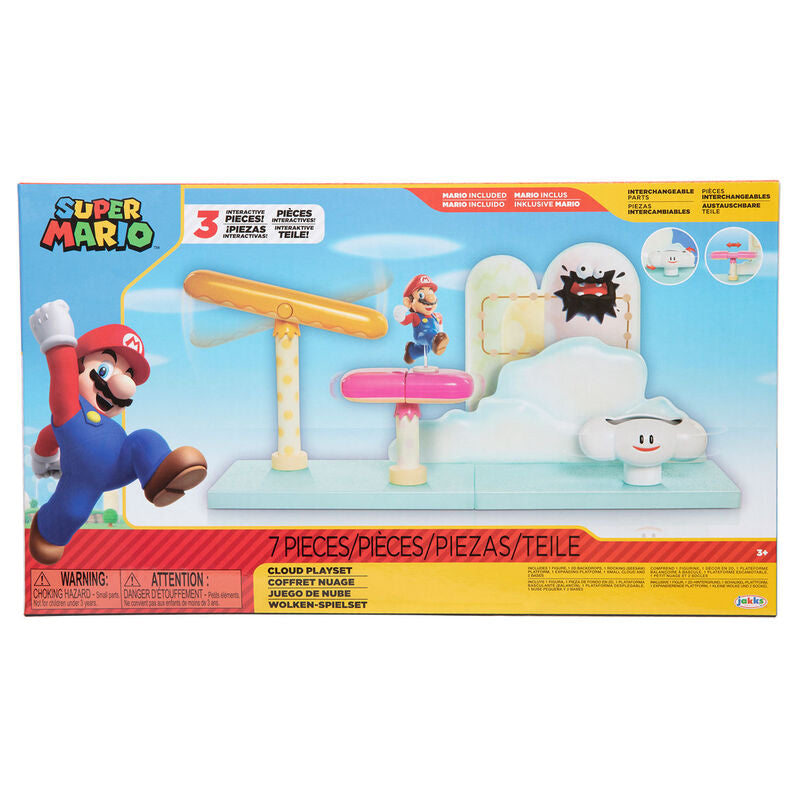 Imagen 1 - Playset Nube Super Mario Nintendo