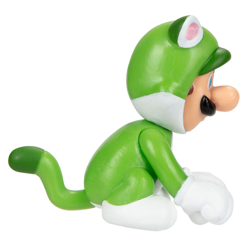Imagen de Figura Luigi Felino Super Mario Nintendo 6,5Cm parte de nuestra colección en Espadas y más, sitio oficial.