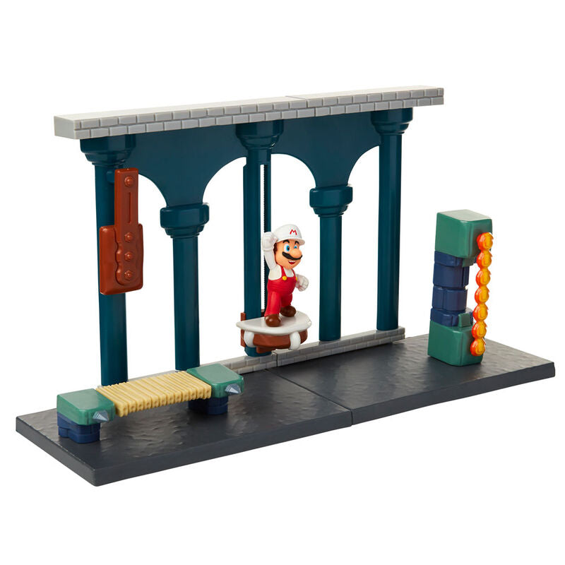 Imagen 3 - Playset Castillo De Lava Super Mario Nintendo