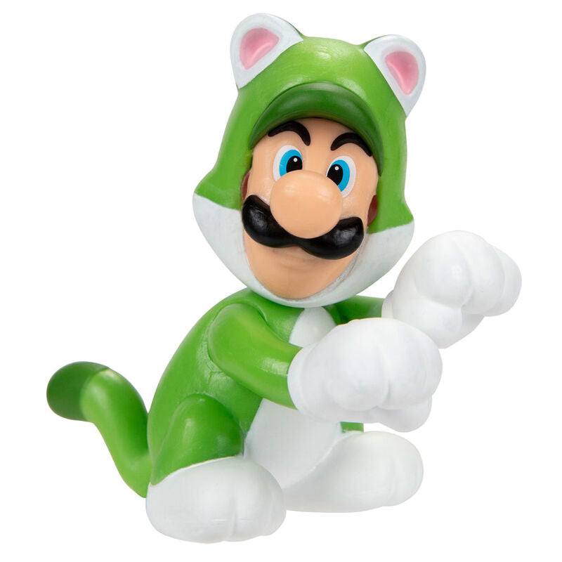 Imagen de Figura Luigi Felino Super Mario Nintendo 6,5Cm parte de nuestra colección en Espadas y más, sitio oficial.