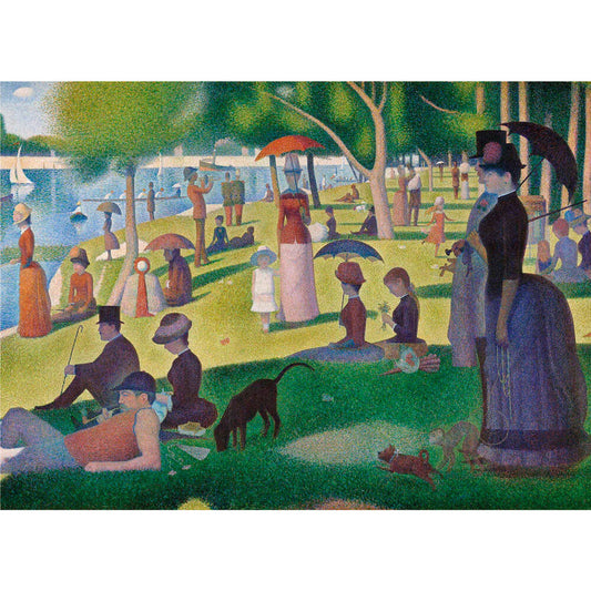 Imagen de Puzzle Una Tarde De Domingo En La Isla De La Grande Jatte Musseum Collection 1000Pzs parte de nuestra colección en Espadas y más, sitio oficial.