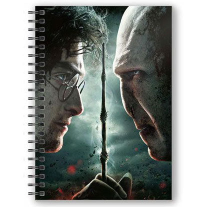Imagen 1 - Cuaderno A5 3D Harry Vs Voldemort Harry Potter