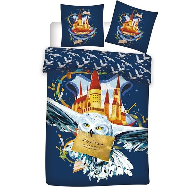 Imagen 1 - Funda Nordica Hedwig Harry Potter Cama 90Cm Microfibra