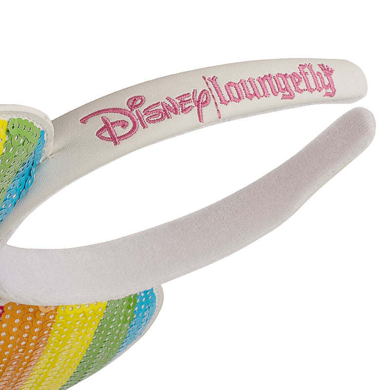 Imagen de Diadema Orejas Rainbow Minnie Disney Loungefly parte de nuestra colección en Espadas y más, sitio oficial.