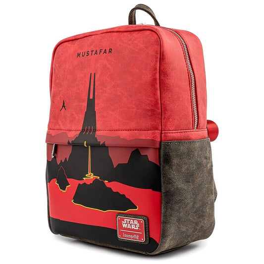 Imagen de Mochila Mustafar Star Wars Loungefly 30Cm parte de nuestra colección en Espadas y más, sitio oficial.