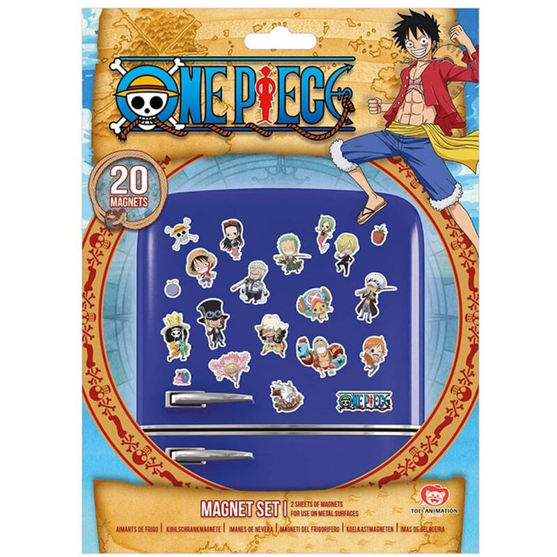 Imagen 1 de Blister 20 Imanes Chibi One Piece