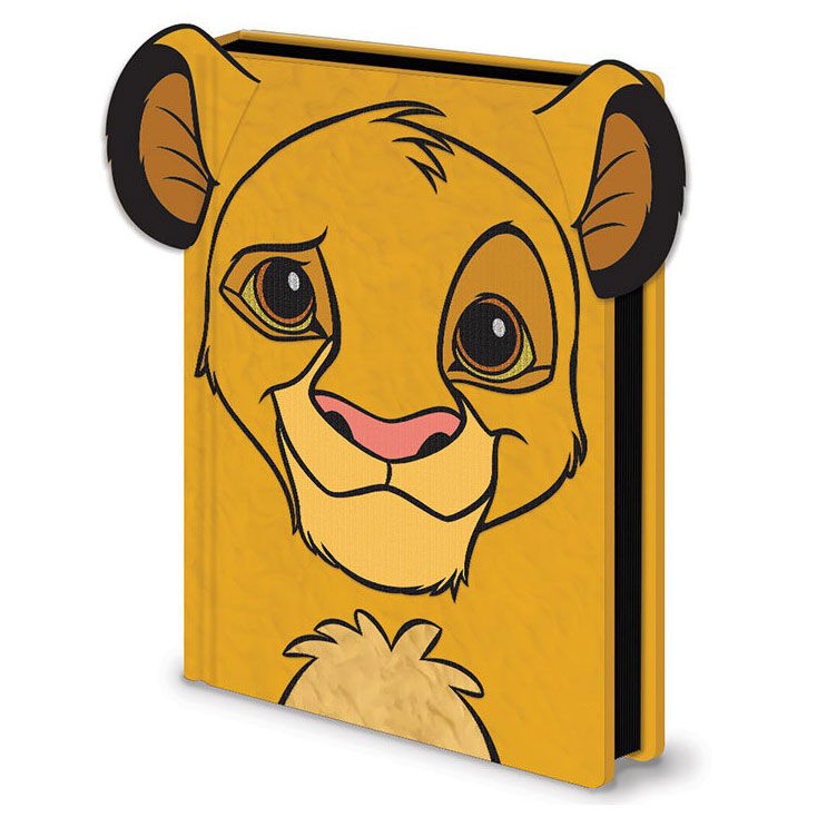 Imagen de Cuaderno A5 Premium Simba El Rey Leon Disney parte de nuestra colección en Espadas y más, sitio oficial.