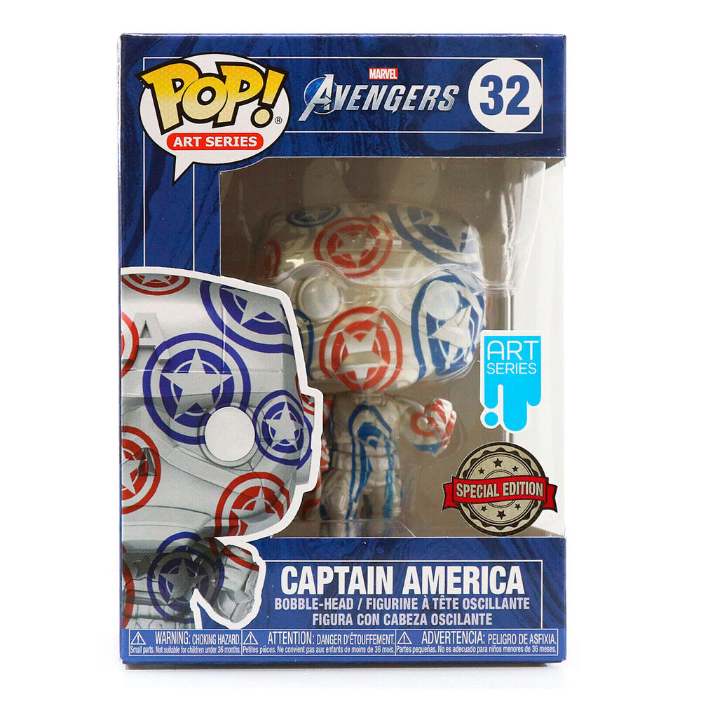 Imagen de Figura Pop Patriotic Age Captain America Exclusive parte de nuestra colección en Espadas y más, sitio oficial.