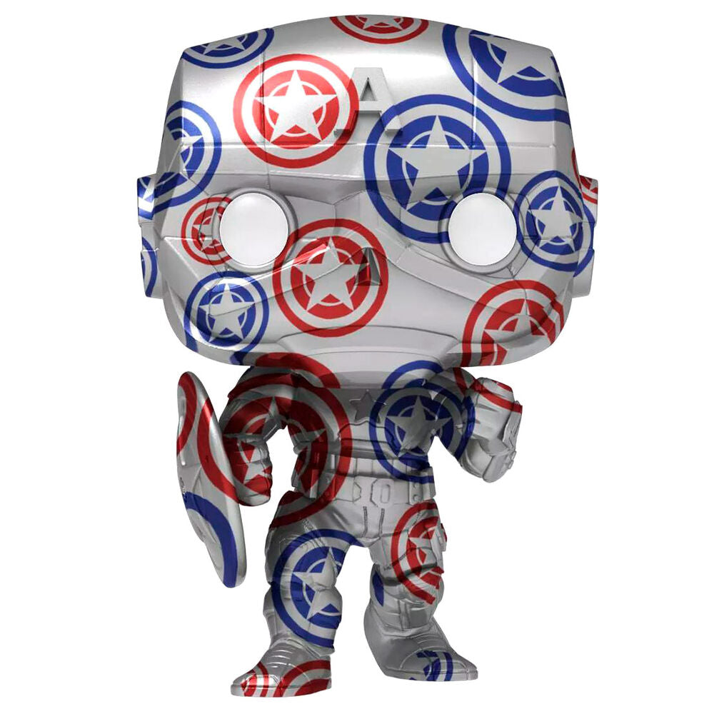 Imagen de Figura Pop Patriotic Age Captain America Exclusive parte de nuestra colección en Espadas y más, sitio oficial.