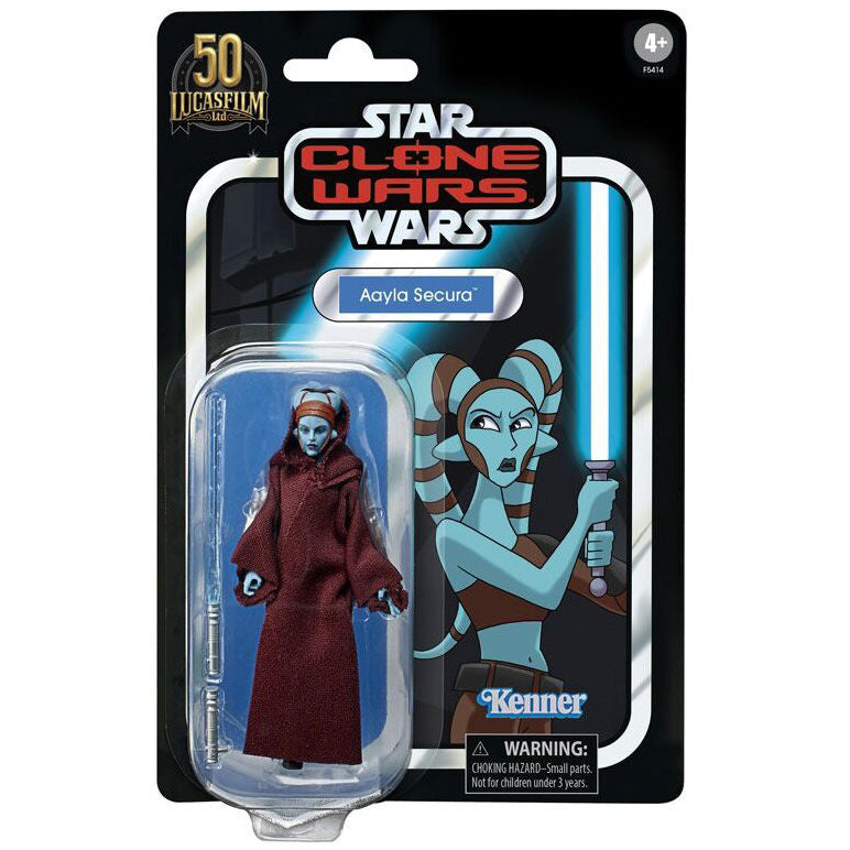 Imagen 1 - Figura Aayla Secula Star Wars Vintage 10Cm