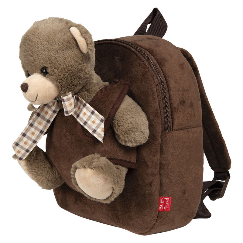 Imagen 3 - Mochila + Peluche Oso Tommy 26Cm