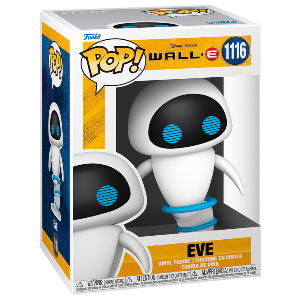 Imagen de Figura Pop Disney Wall-E Eve Flying parte de nuestra colección en Espadas y más, sitio oficial.