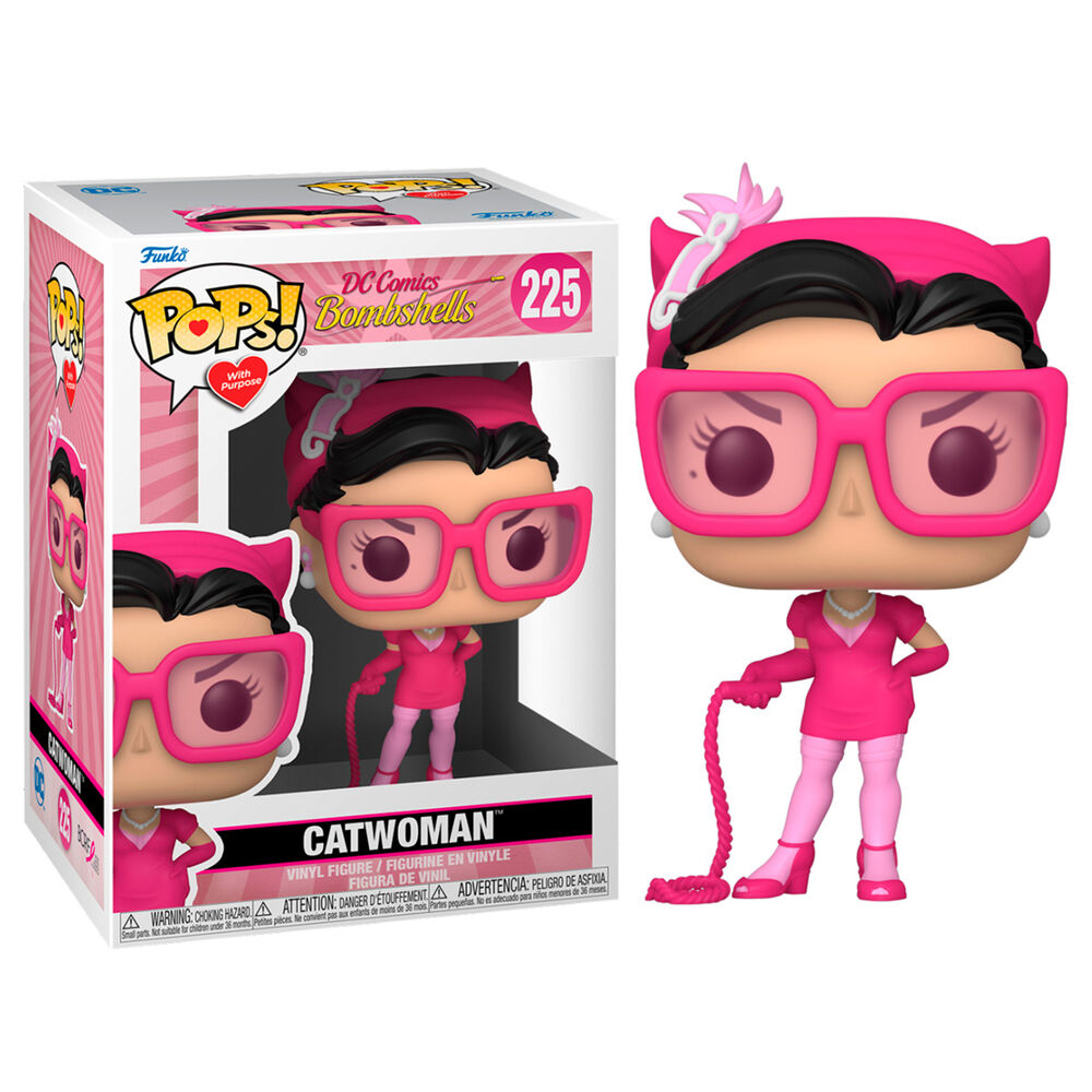 Imagen de Figura Pop Bc Awareness Bombshell Catwoman parte de nuestra colección en Espadas y más, sitio oficial.