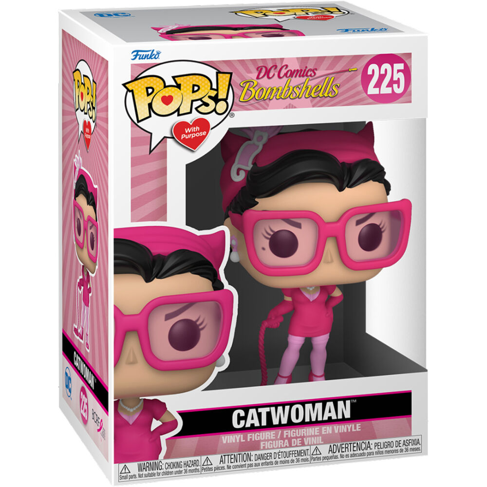 Imagen de Figura Pop Bc Awareness Bombshell Catwoman parte de nuestra colección en Espadas y más, sitio oficial.