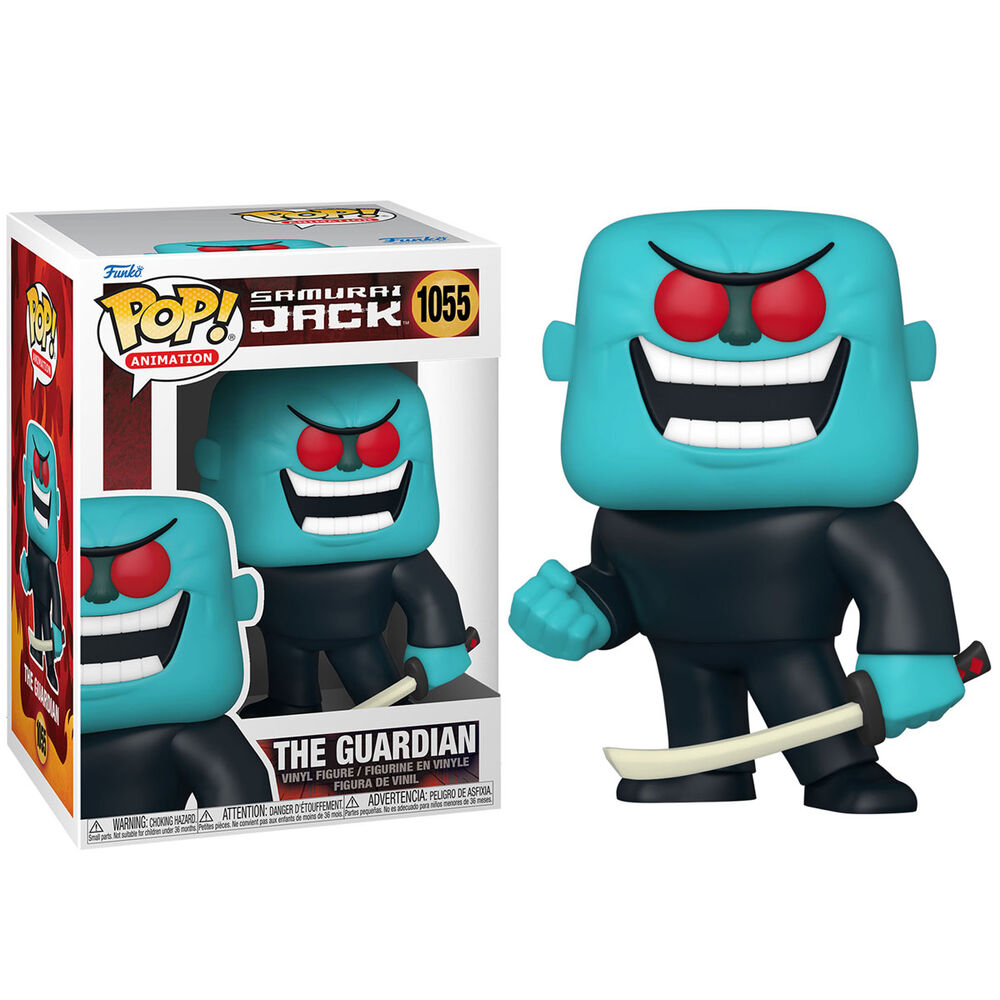 Imagen de Figura Pop Samurai Jack The Guardian parte de nuestra colección en Espadas y más, sitio oficial.