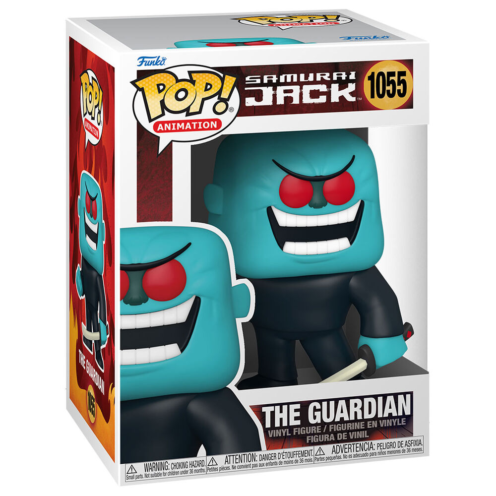 Imagen de Figura Pop Samurai Jack The Guardian parte de nuestra colección en Espadas y más, sitio oficial.